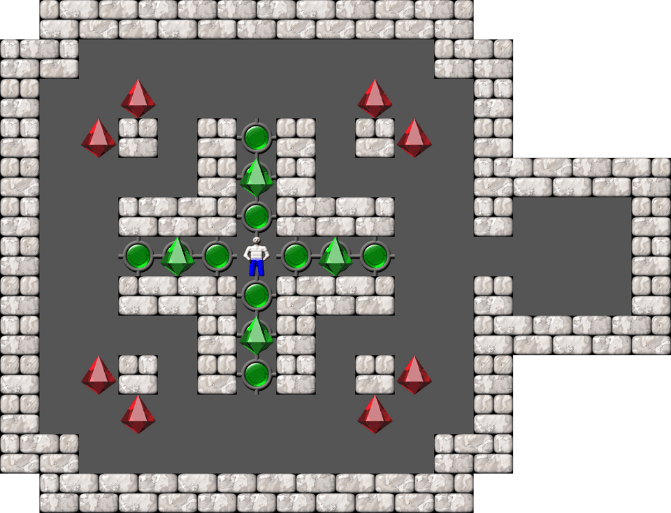 Сокобан Brian Kents Sokoban2Ks Sokoban2K уровень 2